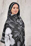 Summer Garden Series Patterned Cotton Soft Shawl Women's Colorful Shawl - 5