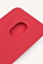 Magsafe Unisex Faux Leather Red Card Holder I6568Axns - 2