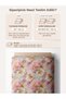100% Cotton Satin Fabric Digital Printed Pink Peony Flowers Patterned 100X155 cm for Sewing Patchwork and Hobby - 3