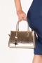 Women's Small Evening Dress Handbag Shb.2300 Gold - 3