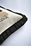 Modern Abstract Decorative Geometric Fringed Pillowcase - Artistic Minimal Tassel Throw Pillow Cover - 8