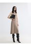 Peak New Season Crew Neck Bodycon Knitwear Dress