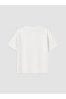 Original Oval Collar Printed Girls' T-Shirt - 4