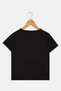 Toddlers Boy Short Sleeve Graphic Print Outdoor T-Shirt, Black - 3