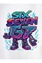Six Seven 67 Printed Crew Neck 100% Cotton Short Sleeve Kids and Teenagers T-Shirt - 3