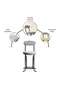 ELMER FOLDING CHAIR - GREY BLACK - 8