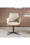 MOLIVO SWIVEL DINING CHAIR - BEIGE - 2