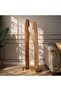 Gentry Integrated LED Wooden Floor Lamp 16W Dimmable 60x28x147cm.- Natural