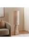 Bravado E27 Polyresin Floor Lamp Dia 27x123cm - Off White