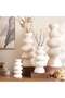 Hendrick Ceramic Vase 9.8x9.8x20cm - White - 3
