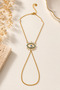 Steel Shahmeran with Evil Eye Beads and Eye Figure - 2