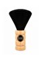 Emre Fırça Ense Brush with Wooden Handle, Long-Lasting Synthetic Black Bristles