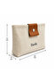 Thermal Insulated Canvas Fabric Makeup Medicine Bag That Protects from Cold and Rain 25X15X6 - 5
