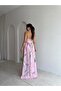 Aure Maxi Dress 1658 - Pink - 3