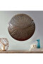 Antique Metal Shield Wall Art – Handcrafted Iron Décor from India (D:25'' X H:25'') - 2