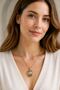 Luxury Embossed Figured 45 cm Adjustable Necklace