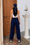 Women's Pants Loose Fit Elastic Cuffs Adjustable Waist Drawstring Thin Sandy Summer Jogger Baggy Pants - 6