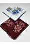 عبوة من قطعتين من القطن المطرز للكتابة 6595-17 - 2