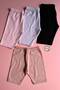 Nutelis |   4-Piece Girls' Cotton Short Leggings Soft Flexible Breathable for Daily Use