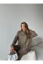 Women's Denim Fabric Front and Sleeves with Stone Embellishments Stylish Set - 7
