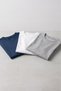 Girls' and Boys' Basic T-Shirt Set of 3 Cotton Short Sleeve Children's T-Shirt 2-13 Years T-Shirt