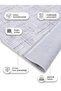 Classi Bamboo Satin Non-Slip Based Door Entrance Mat Washable Entrance Hall Carpet - 3