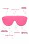 Silicone Sunglasses Container Case Anti-Scratch Glass Protector Foldable Case - 2