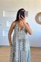 Bohemian Dress with Knitted Back Detail - 4