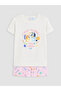 Lcw Kids Bluey Printed Girls' Shorts Pajama Set - 2
