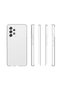 Galaxy A73 Case Camera Protected Transparent Thick Ultimate Protection Silicone Tkng - 3