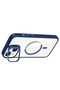 iPhone 14 Case with Camera Stand, Magsafe Supported, Transparent Back, Silicone Butam - 5
