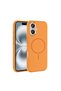 iPhone 16 Case Slim Magsafe Ring Camera Raised Silicone Brsa - 6