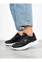 Women's Black Sneaker Ultra Light Orthopedic Sole Walking Shoes - 3
