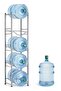 Water Cooler Jug Rack 5-Tier Water Storage Rack for 5Bottles, Detachable Heavy Duty Water Bottle Rack - 2