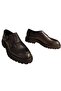 Jf-345 Men's Genuine Leather Thick Sole Double Buckle Premium Casual Shoes - 5