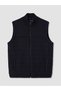 Ozmarka New Season Regular Fik Stand Collar Men's Knitwear Vest - 5