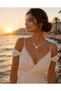 Sapphire Zircon Stone Silver Color Sakura Flower Steel Necklace-Tarnish Resistant Stainless Steel - 3