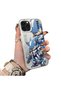 iPhone 14 Pro Compatible Hard Acrylic Back Silicone Edge Lens Protection Case