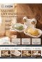 Drainable Soap Dish with Vacuum Adhesive for Bathroom and Kitchen Soap Holder