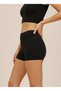 Women's Solid Color Lycra 95% Cotton Flexible Comfortable Boxer Shorts Leggings - 4