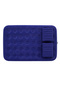 XL Air Mattress Set, Hand Pump, 2 Pillows, 203x152x22cm, 200kg, Navy - 6