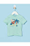 Infant Boys Mint Safari Print T-Shirt