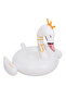 Swan Inflatable Ride-On Pool Float Raft with Handles, PVC, Adults & - 6