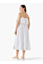 STRAPPY EMBROIDERED DRESS - 5