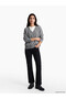 Rmz Gi̇yi̇m Farkiyla V Dikim Loose Fit Women's Knitwear Sweater - 2