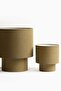 Small fabric-covered table lamp - 2