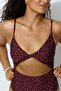 Padded-cup High Leg Swimsuit - 3