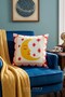 Bohemian Moon Design Decorative Throw Pillow Cover |   Modern Home Decor 43X43 - 3