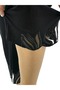 Plus Size Lycra Elastic Waist Slim Viscose Women's Capri Leggings with Embroidered Leg Detail - 4