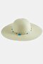 Ilkestor Beaded (215123) Straw Hat-Black - 2